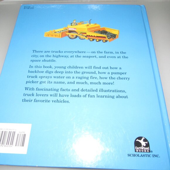Tonka Big Book of Trucks | Patricia Relf | Scholastic Cartwheel Books | Vintage - Picture 2 of 3